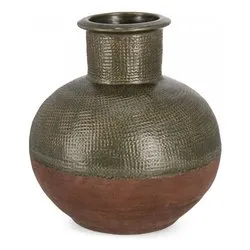 Vaso terracotta (51x53cm) KLAS Verde 0792289 - immagine 1