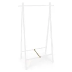 DAIKI Appendiabiti Bianco Legno - immagine 1