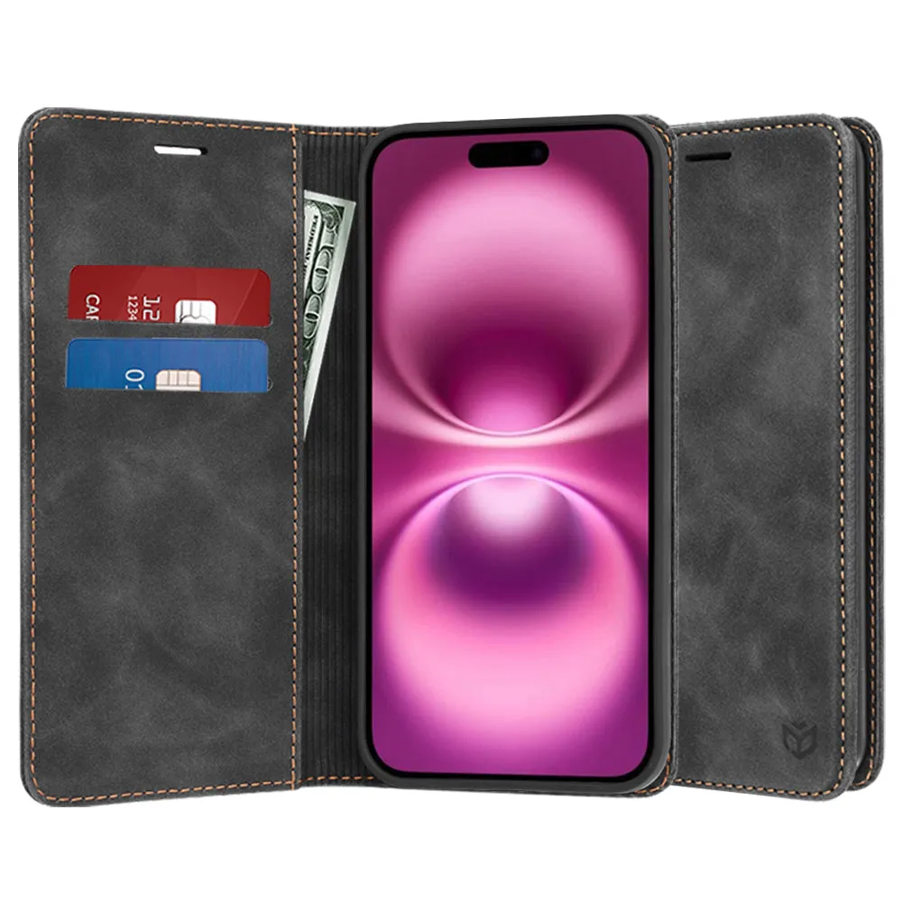 Custodia per Apple iPhone 16 Plus, Techsuit, Confy, Nera - immagine 1