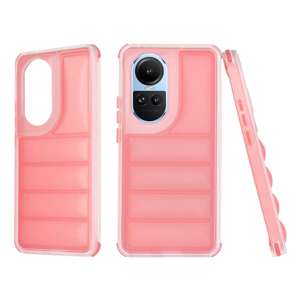 Custodia per Oppo Reno10 / Reno10 Pro, Techsuit, Wave Shield, Rossa - immagine 1