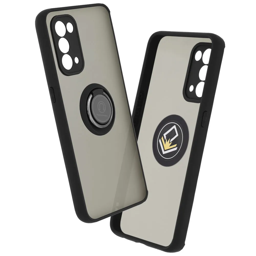 Custodia per Oppo Find X3 Lite / Reno5 5G, Techsuit, Glinth, Nera - immagine 1