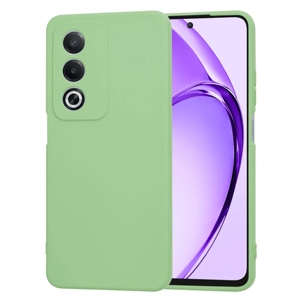 Custodia per Oppo A80, Techsuit, SoftFlex, Verde Chiaro - immagine 1