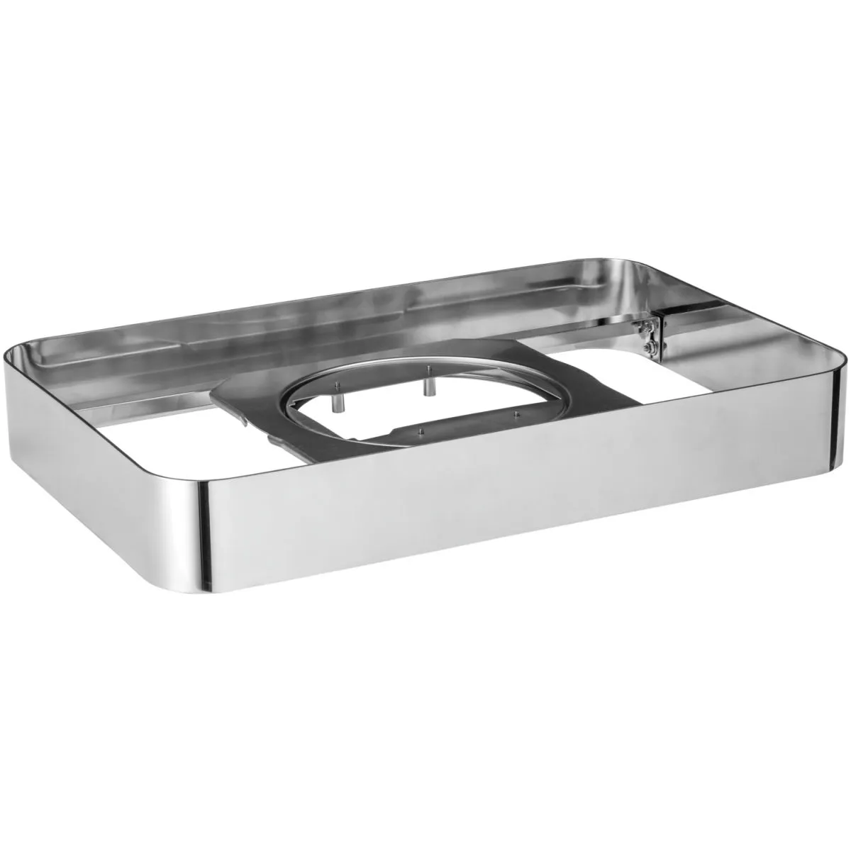 VEGA Struttura Chafing Dish Fenton rettangolare, GN 1/1, senza base; 57x38x10 cm (LxPxH); argento - immagine 1