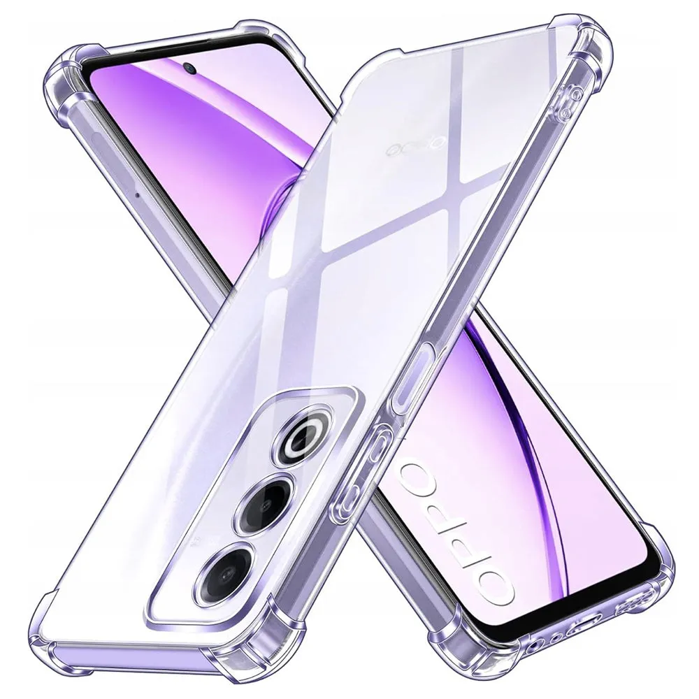 Custodia per Oppo A80, Techsuit, Shockproof Clear, Trasparente - immagine 1