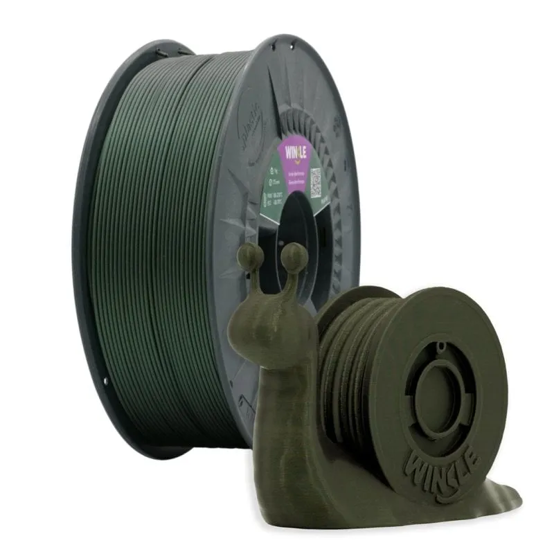 Filamento Winkle 3D PLA HD 1,75 mm 300 g Interferenza verde - immagine 1