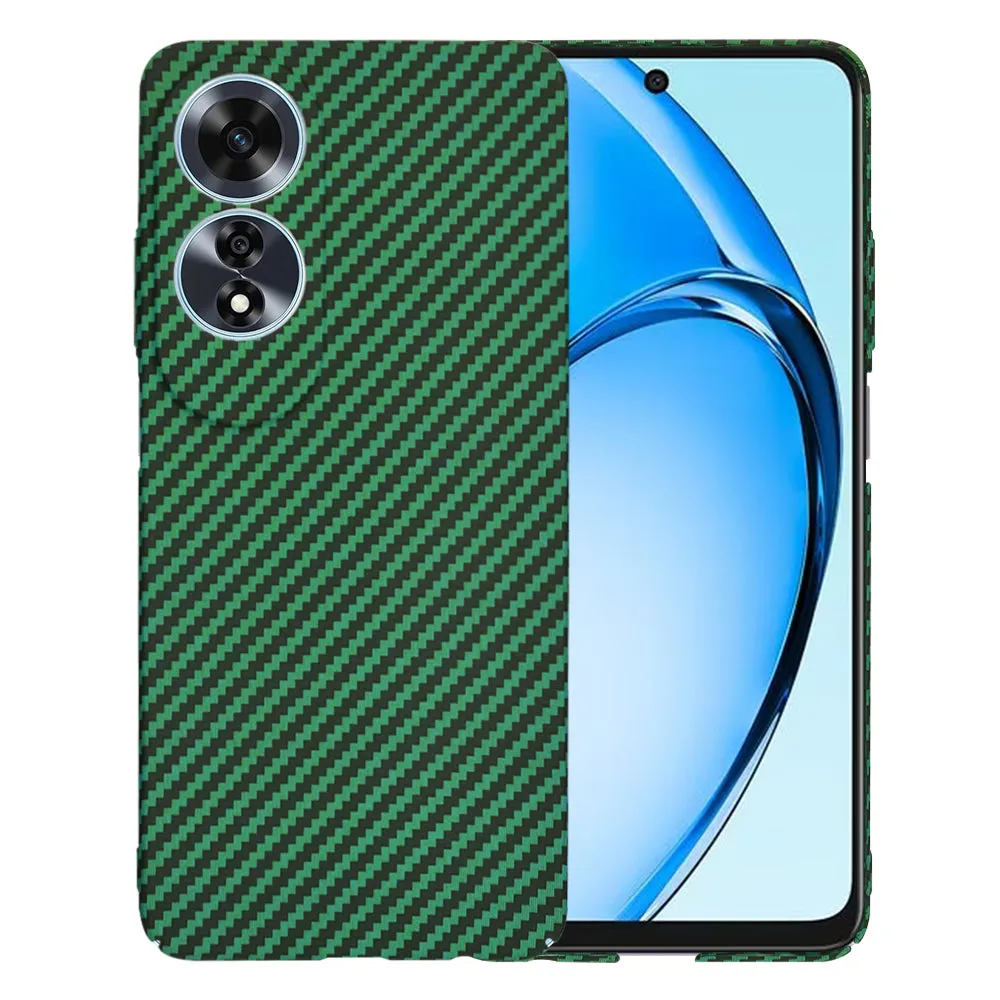 Custodia per Oppo A60, Techsuit, Carbonite FiberShell, Verde - immagine 1