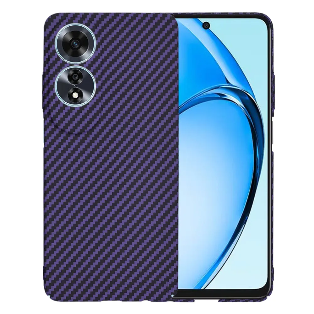 Custodia per Oppo A60, Techsuit, Carbonite FiberShell, Viola - immagine 1