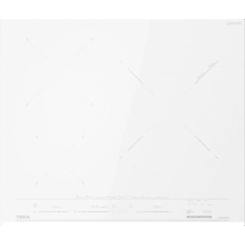 Teka MestrePaeller IZC 63632 MPT WH Piano Cottura a Induzione 3 Zone 1 Zona XL 60 cm Bianco - immagine 1