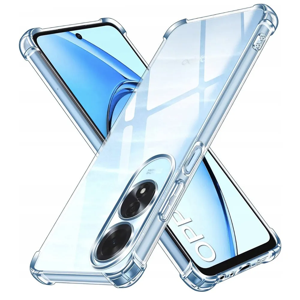Custodia per Oppo A60, Techsuit, Shockproof Clear, Trasparente - immagine 1