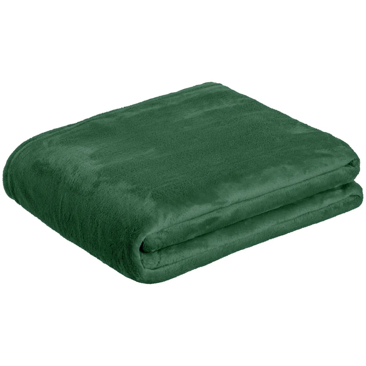 ERWIN M. Coperta Barrie; 130x170 cm (LxL); verde scuro - immagine 1