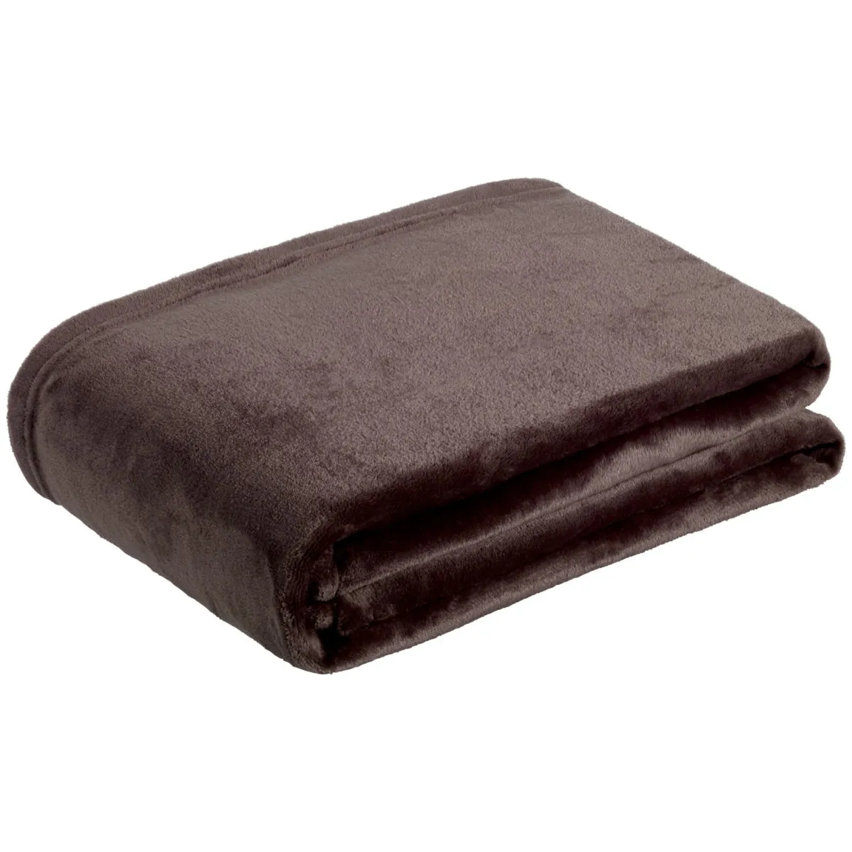 ERWIN M. Coperta Barrie; 100x150 cm (LxL); marrone - immagine 1