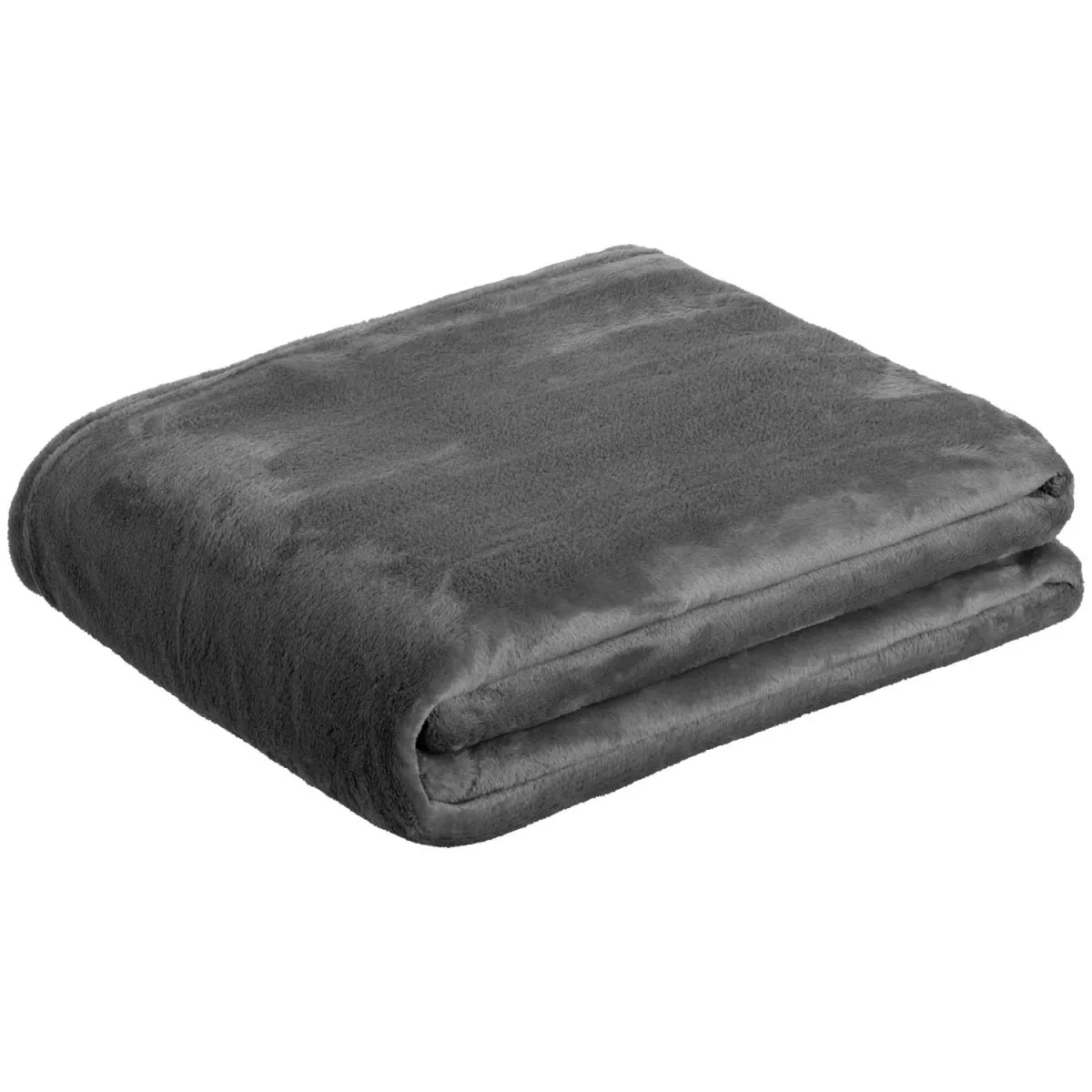ERWIN M. Coperta Barrie; 100x150 cm (LxL); antracite - immagine 1