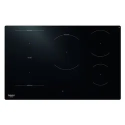 Piano cottura induzione 5 zone HTX8017DNF2 Black (80cm) - immagine 1