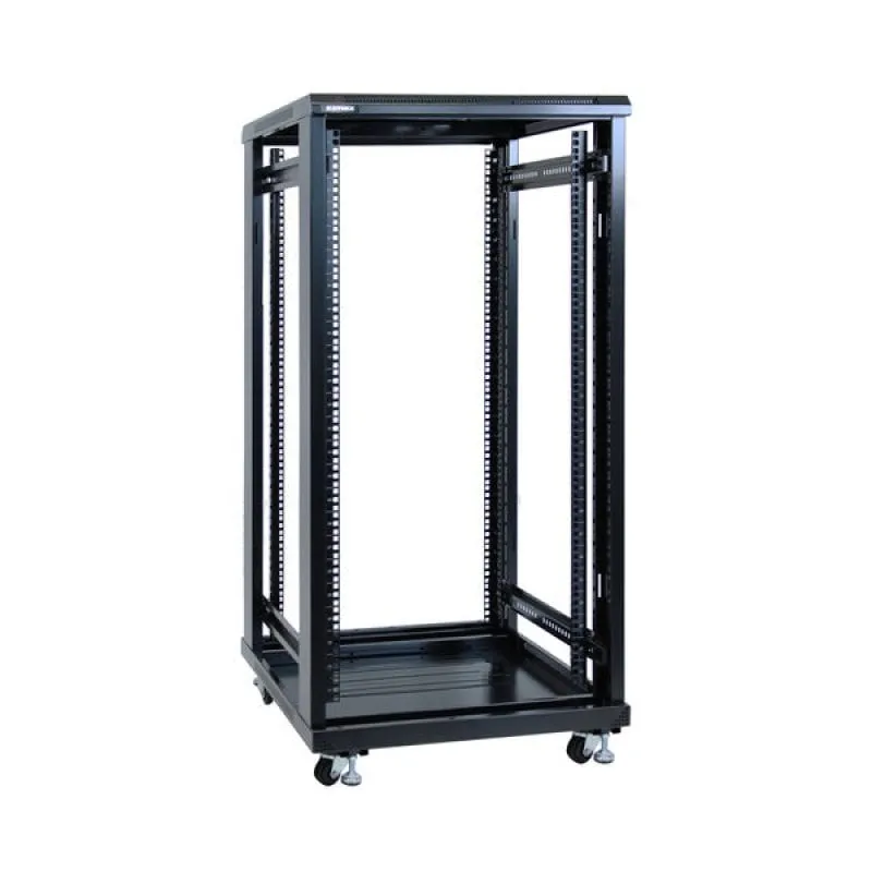 Kimex Scaffale da Pavimento a Telaio Aperto 19" - 600x600mm - 29U - immagine 1