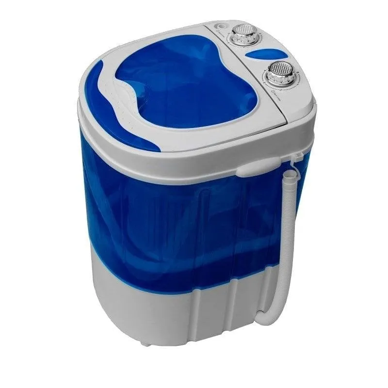 Lavatrice a Carica dall'Alto Briebe WM1111 3 kg Portatile Bianca/Blu - immagine 1