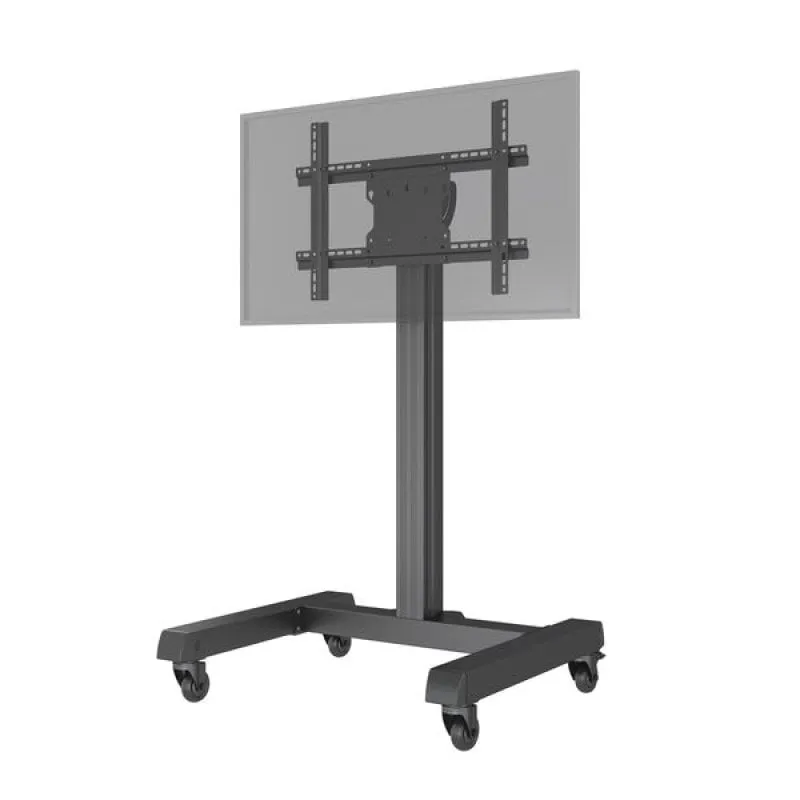 Supporto Mobile Kimex per Schermi 32''-75'' Altezza 118 Cm - immagine 1