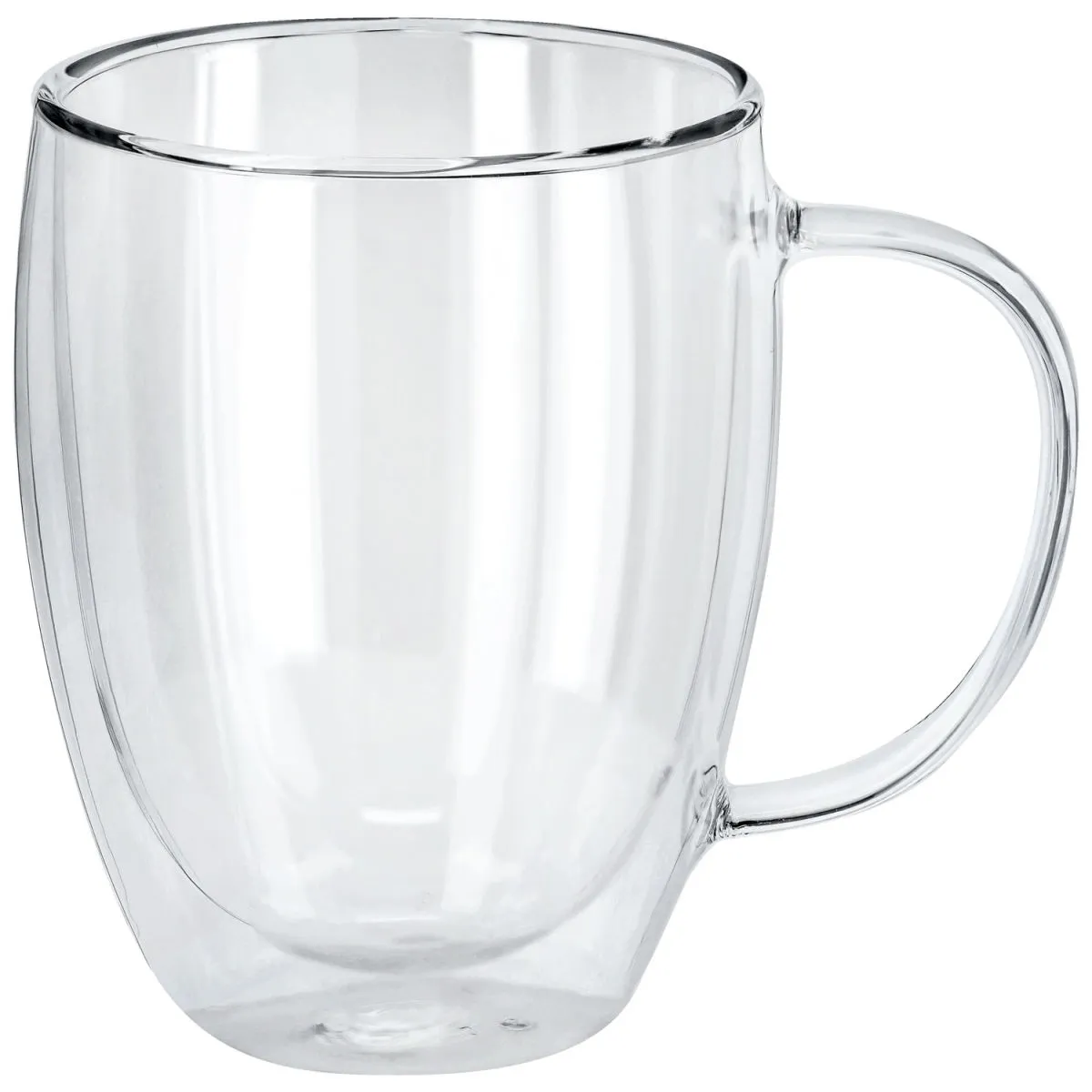 6x VEGA Tazza tè Dilia con manico; 350 ml, 8x11.3 cm (ØxH); trasparente; 6 pz. / Pacco - immagine 1