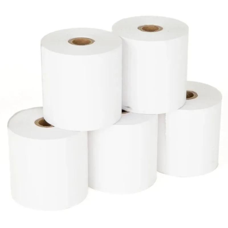 Iggual Confezione 5 Rotoli di Carta Termica senza BPA 57X57mm - immagine 1