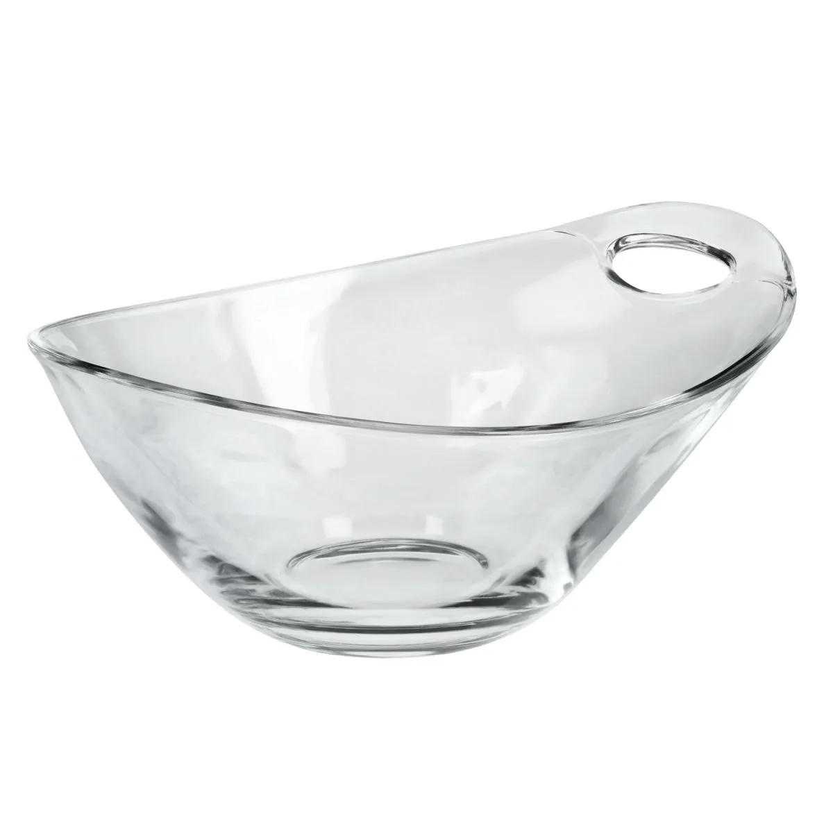 6x Borgonovo Ciotole in vetro Pratica; 870 ml, 21.5x17.6x9.7 cm (LxLxH); trasparente; 6 pz. / Pacco - immagine 1