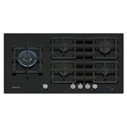 Piano cottura gas 5 zone IQ700 ER9A6SH40 Black (90cm) - immagine 1