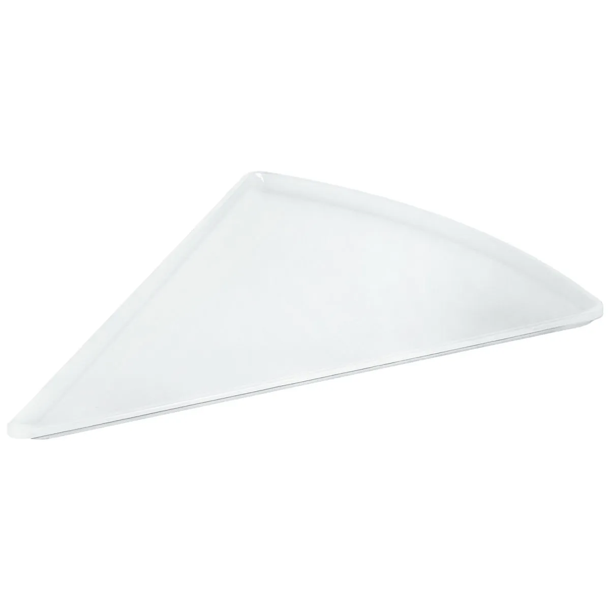 6x PULSIVA Piatto triangolare Tornago; 27.8x21.8x1.3 cm (LxLxH); bianco; triangolare; 6 pz. / Pacco - immagine 1