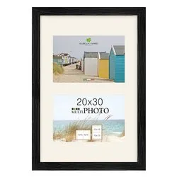 Portafoto multi (20x30cm) 2 foto Nero 6340C 090 108 - immagine 1