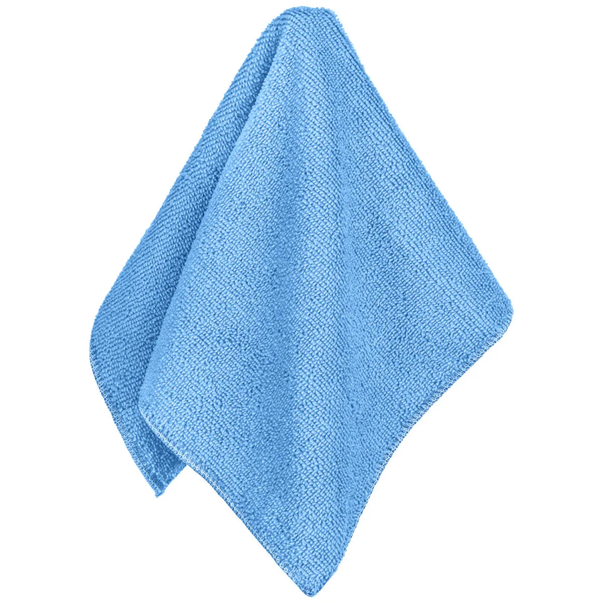 5x ERWIN M. Panni in microfibra Clean; 35x35 cm (LxL); blu; quadrata; 5 pz. / Pacco - immagine 1