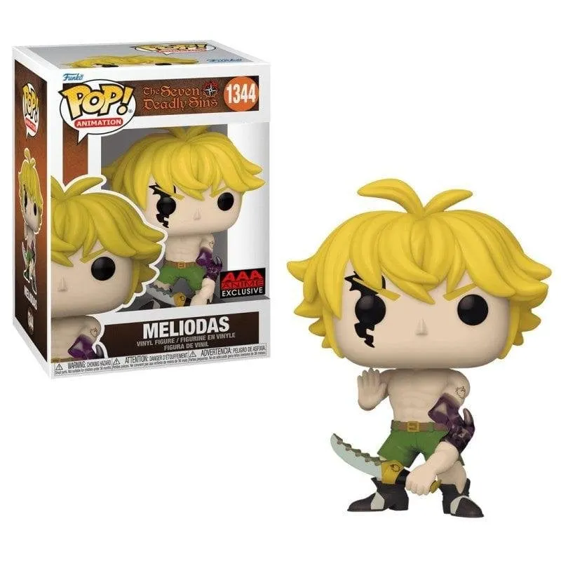 Figurina Pop! Funko Meliodas Modo Demone The Seven Deadly Sins - immagine 1