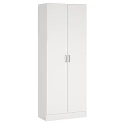 FOCUS Armadio 2 Ante battenti White (70cm) Mobile KIT - immagine 1