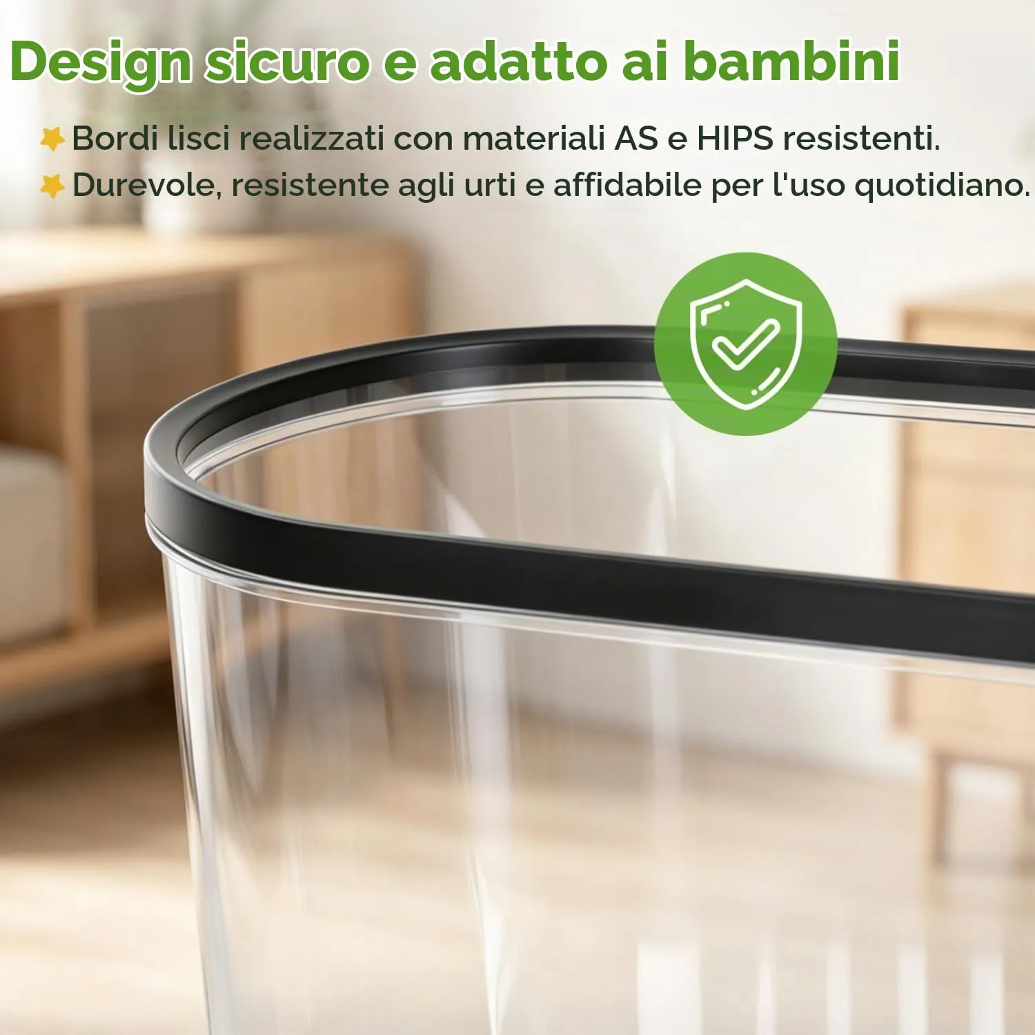 Nobleza Piccolo Acquario in Plastica 4L per Betta Decorazione - immagine 5
