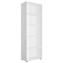 FLOW Libreria Bianco (70 x 200 h cm) Mobile KIT - immagine 1
