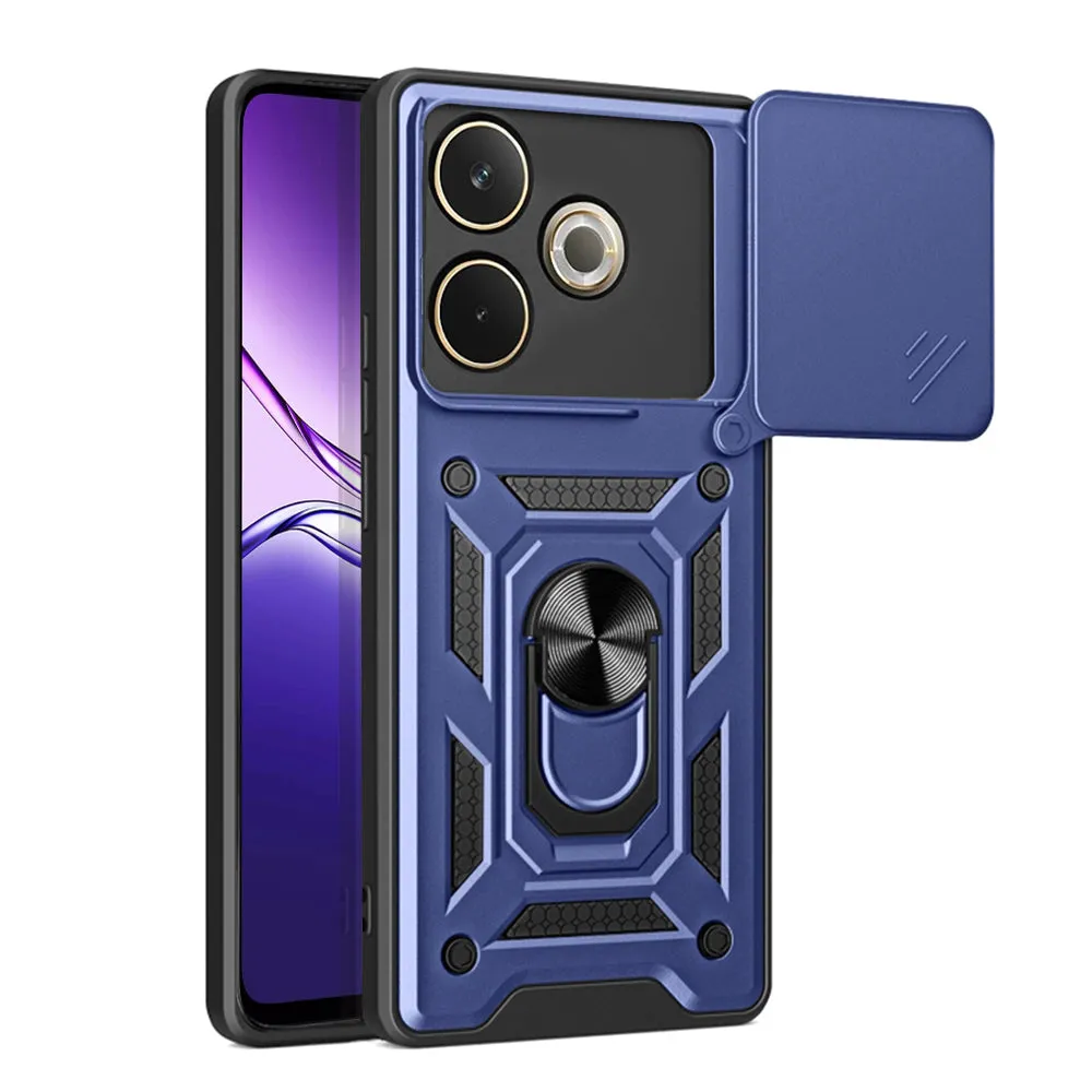 Custodia per Oppo A5 Pro 4G / A5 Pro, Techsuit, CamShield, Blu - immagine 1