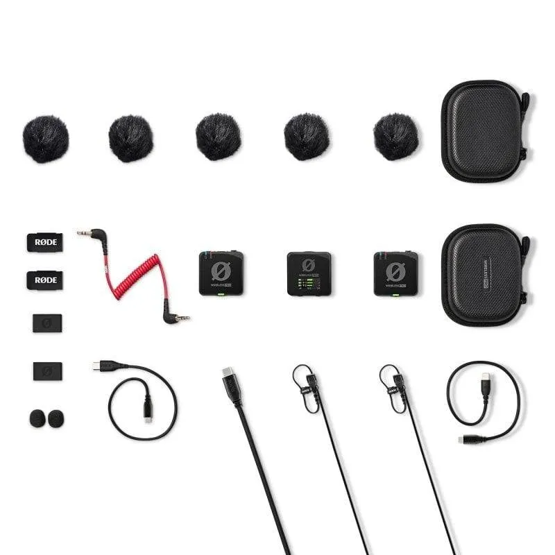 Microfono Rode Wireless PRO compatto 2 canali omnidirezionale - immagine 1