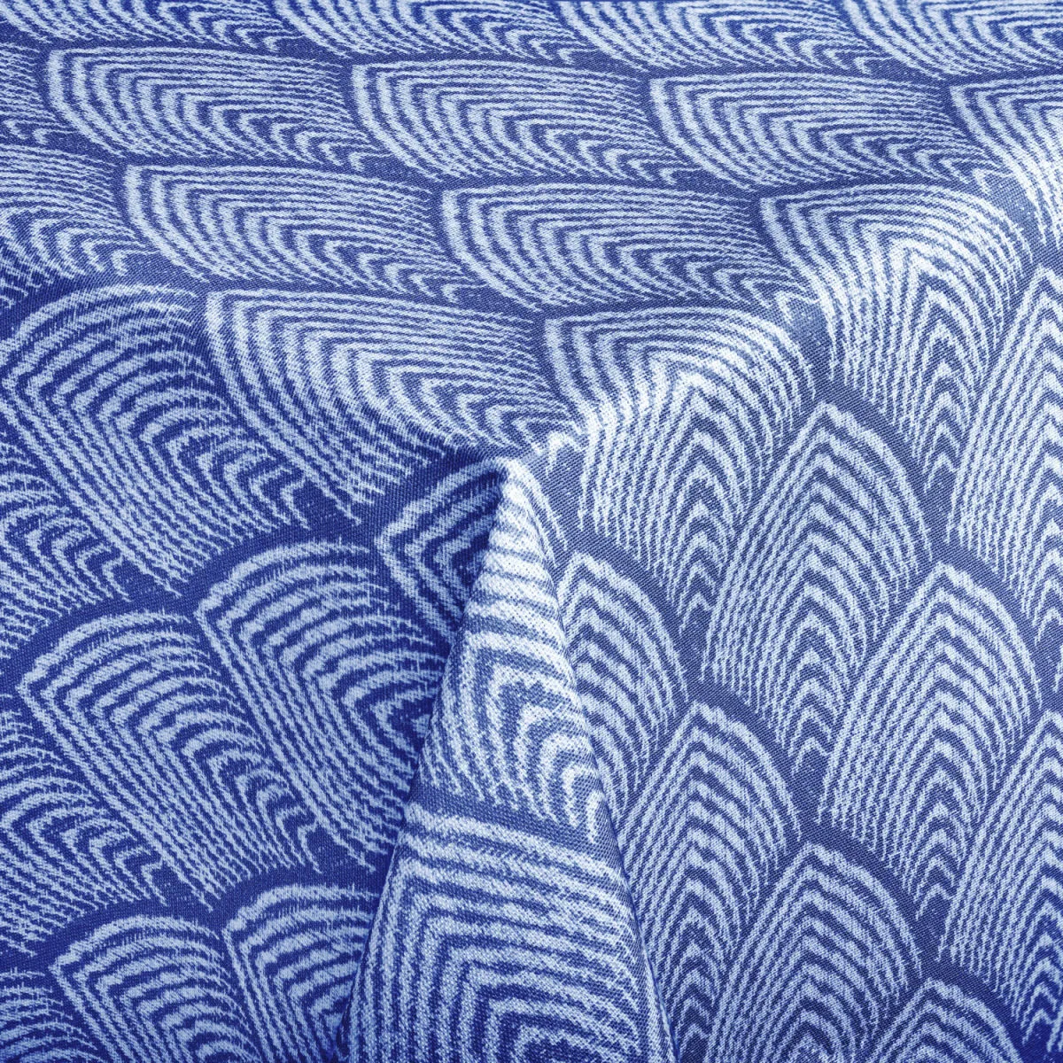 ERWIN M. Tovaglia Leaf rettangolare; 130x160 cm (LxL); blu; rettangolare - immagine 1