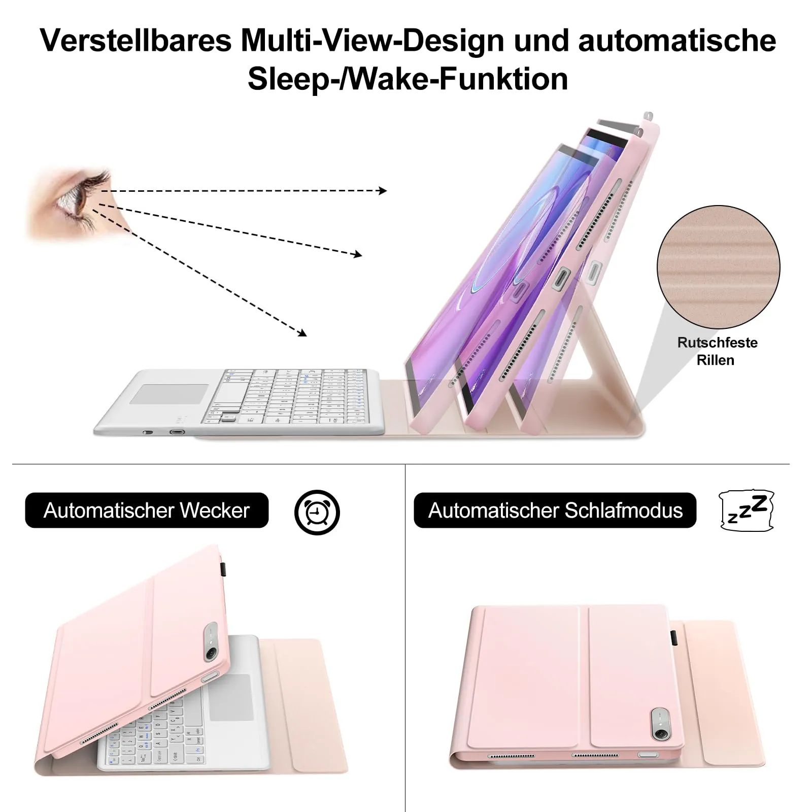 FOGARI Custodia con tastiera per Lenovo Idea Tab Pro Gen 2 13" 2026 - immagine 6