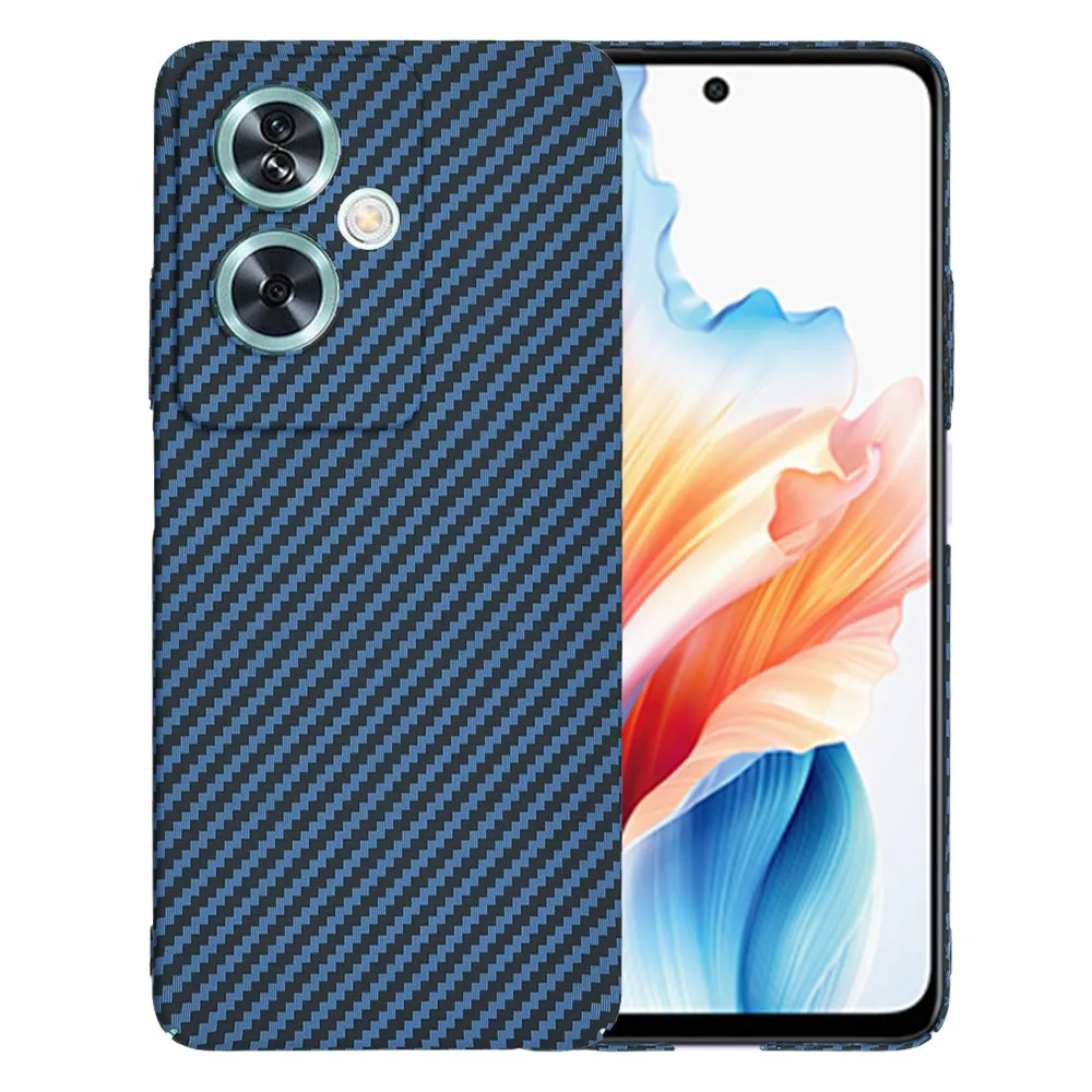 Custodia per OnePlus Nord N30 SE / Oppo A79, Techsuit, Carbonite FiberShell, Turchese - immagine 1