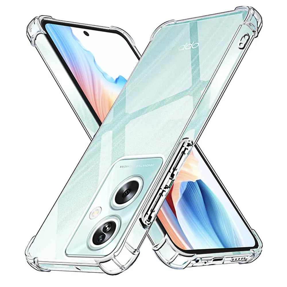 Custodia per OnePlus Nord N30 SE / Oppo A79, Techsuit, Shockproof Clear, Trasparente - immagine 1