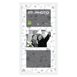 Portafoto multi (25x50cm) 3 foto BROOKE MULTI ART Bianco 4405M 05012550 - immagine 1