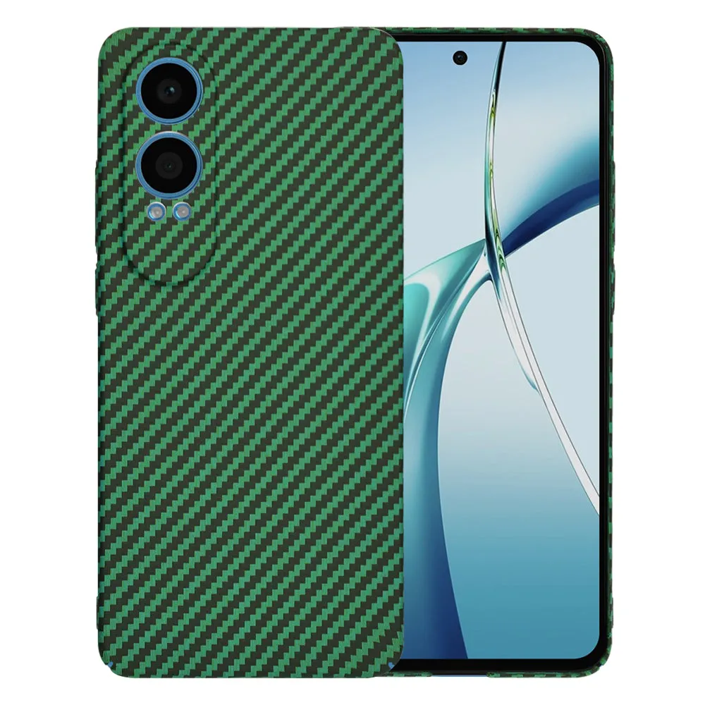 Custodia per OnePlus Nord CE4 Lite, Techsuit, Carbonite FiberShell, Verde - immagine 1