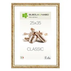 Cornice legno (25x35cm) CLASSIC CLAUDIA Argento anticato 5000 AA 10 - immagine 1