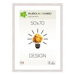 Cornice legno (50x70cm) DESIGN LELA Bianco 5810 01 21 - immagine 1