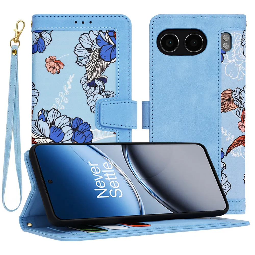 Custodia per OnePlus Nord 4, Techsuit, FlipCraft, Blu - immagine 1