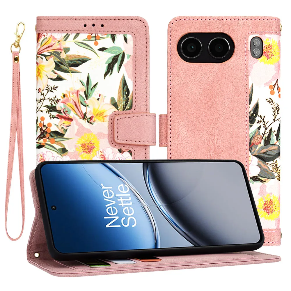 Custodia per OnePlus Nord 4, Techsuit, FlipCraft, Rosa - immagine 1