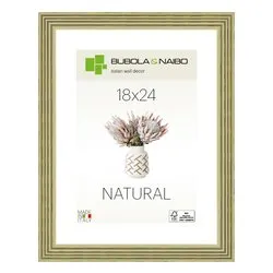Cornice legno (18x24cm) NATURAL TOSCA Verde 6860 03 06 - immagine 1