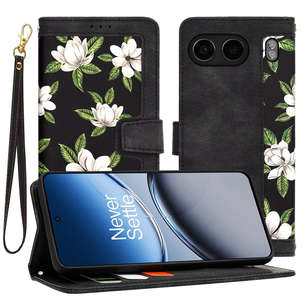 Custodia per OnePlus Nord 4, Techsuit, FlipCraft, Nera - immagine 1