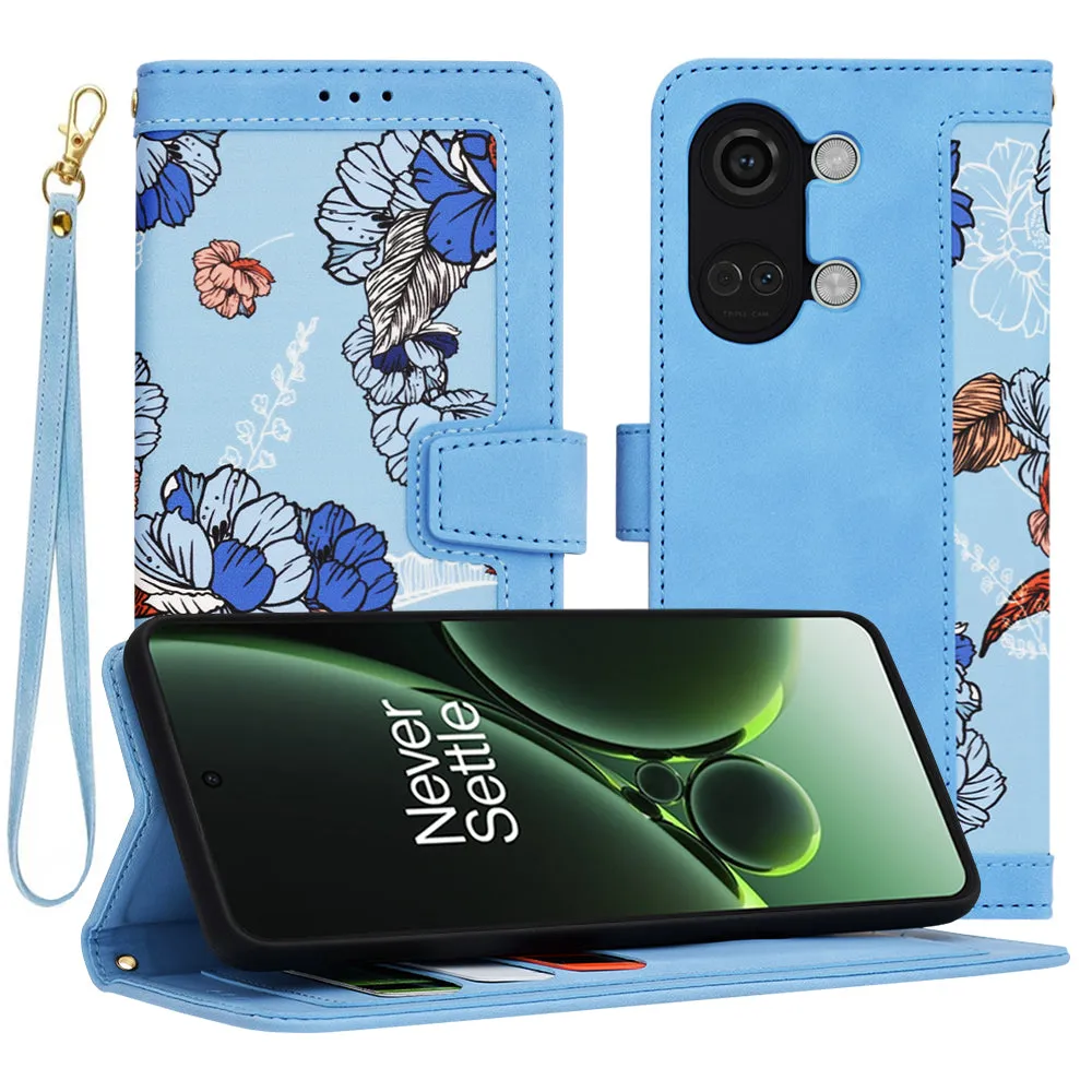 Custodia per OnePlus Nord 3, Techsuit, FlipCraft, Blu - immagine 1