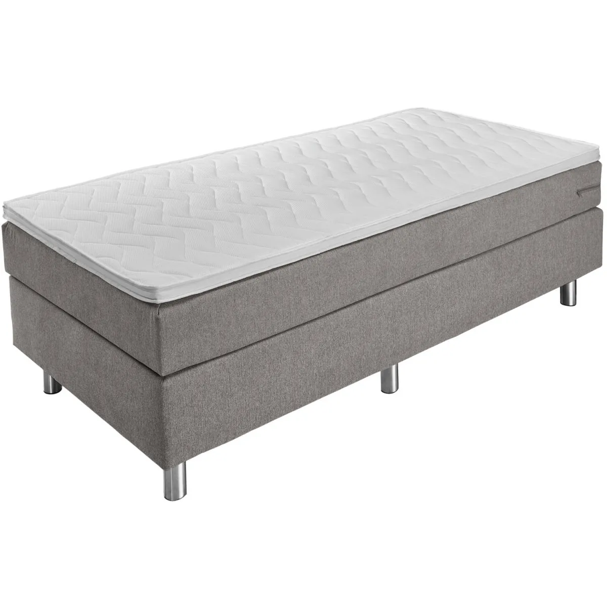 VEGA Letto componibile Basic Tessuto da arredo, senza testiera; 100x200x63 cm (LxLxH); tortora; duro - immagine 1