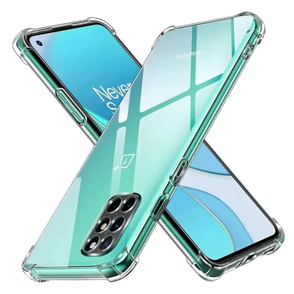 Custodia per OnePlus 8T, Techsuit, Shockproof Clear, Trasparente - immagine 1