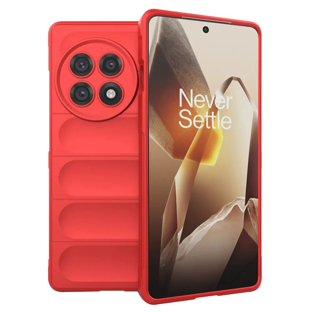 Custodia per OnePlus 13R, Techsuit, Magic Shield, Rossa - immagine 1