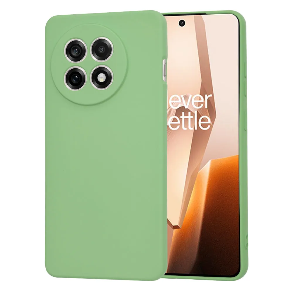 Custodia per OnePlus 13R, Techsuit, SoftFlex, Verde Chiaro - immagine 1